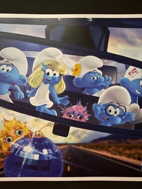 Smurfs Movie Poster 2025 Limited Edition 11x17
